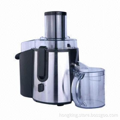 850W Powerful Juice Extractor with Stainless Steel Housing and 2-speed Rotary Dial Switch
